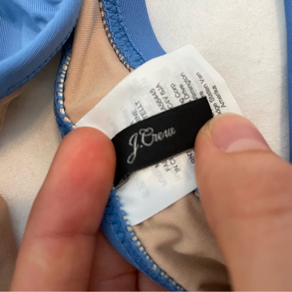 J.Crew Blue Bikini Set | XS Top & Small Bottoms - Picture 3 of 3
